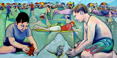 'Coney Island Getaway', 2007 by Janie Samuels