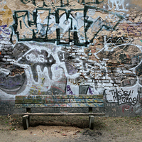 'Parkbank (Park Bench)' by Martin McFadden, LRPS