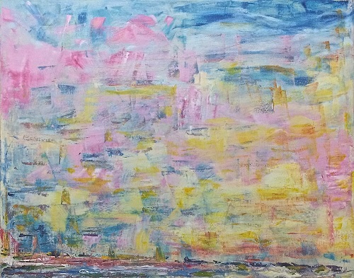 'Crossing the Hampton Roads at Sunset' by Elizabeth Shumate