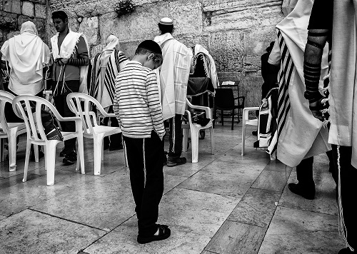 'Praying At The Western Wall' by Ed Tepper
