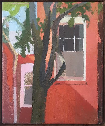 'Summer, House' Oil on Canvas by Kristen Peyton