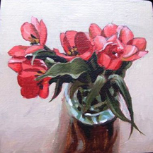 'Red Tulips' by James Warwick Jones